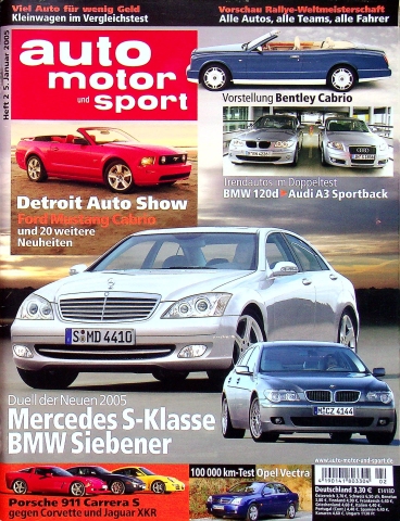 Deckblatt Auto Motor und Sport (02/2005)